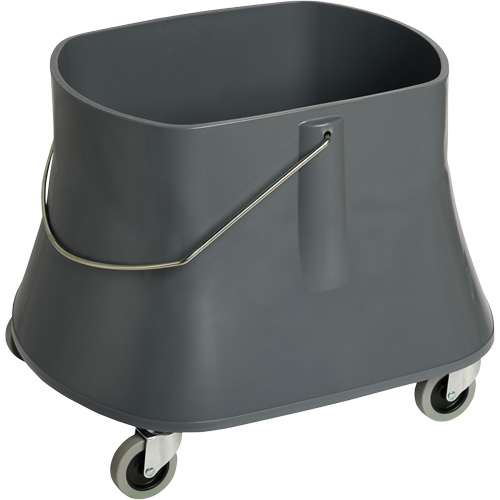Seau pour vadrouille Champ, Capacit&eacute; de 10 gal. US (40 pintes), Gris Rideout Tool & Machine Inc.
