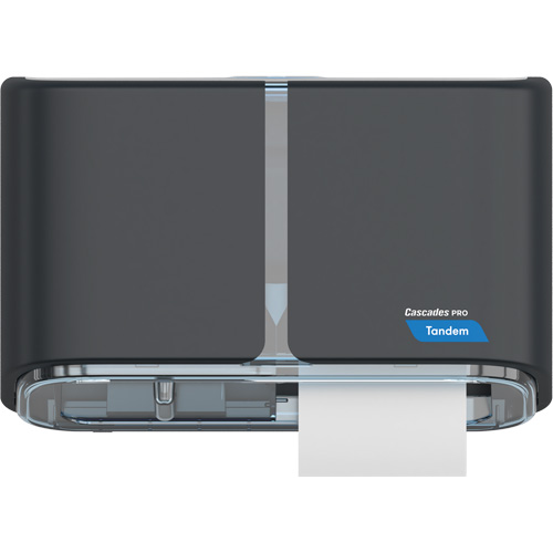 Distributeur haute capacit&eacute; de papier hygi&eacute;nique Pro Tandem &agrave; deux rouleaux, c&ocirc;te &agrave; c&ocirc;te, Multiple Capacit&eacute; du rouleau Rideout Tool & Machine Inc.