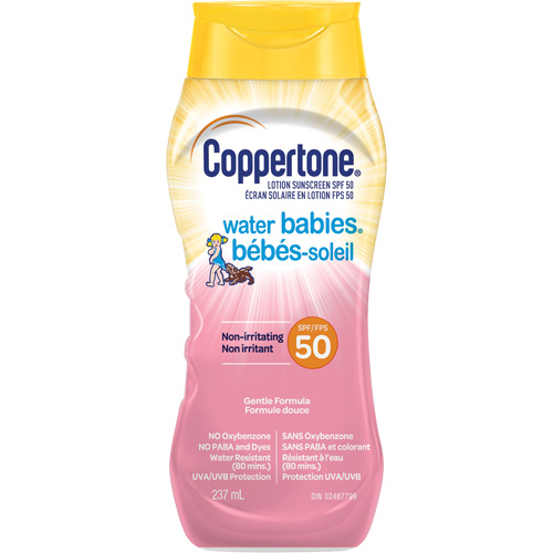 &eacute;cran solaire non irritant Water Babies, FPS 50, Lotion Rideout Tool & Machine Inc.