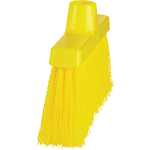 Balai oblique ColorCore, Crins Moyen, 10", Polypropyl&egrave;ne, Jaune Rideout Tool & Machine Inc.