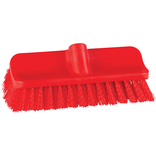 Brosse &agrave; angle double ColorCore pour surfaces hautes et basses, Soies Ferme, Longueur de 10", Rouge Rideout Tool & Machine Inc.