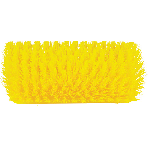 Brosse &agrave; angle double ColorCore pour surfaces hautes et basses, Soies Ferme, Longueur de 10", Jaune Rideout Tool & Machine Inc.