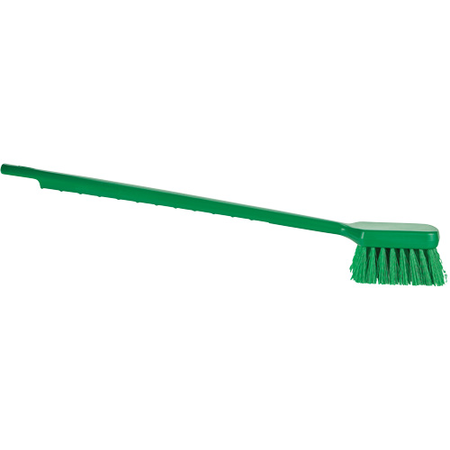 ColorCore Long Handle Brush, Stiff Bristles, 20" Long, Green Rideout Tool & Machine Inc.