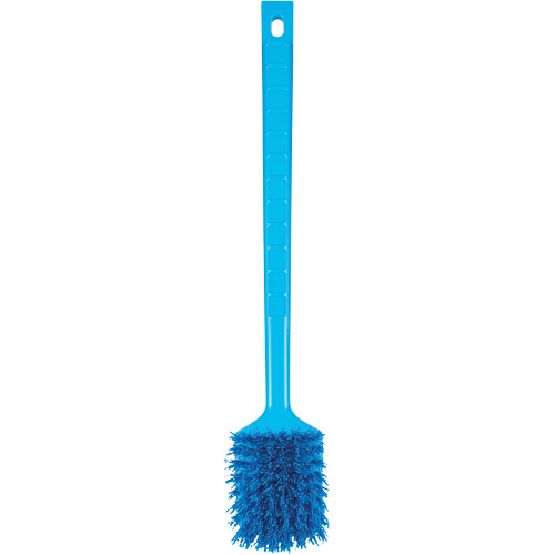 ColorCore Long Handle Brush, Stiff Bristles, 20" Long, Blue Rideout Tool & Machine Inc.
