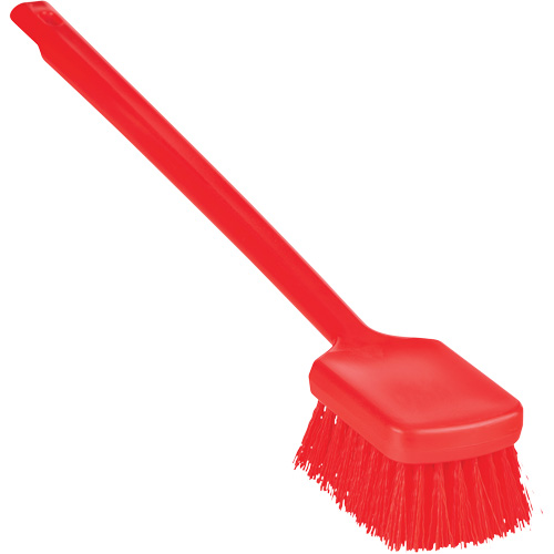 ColorCore Long Handle Brush, Stiff Bristles, 20" Long, Red Rideout Tool & Machine Inc.