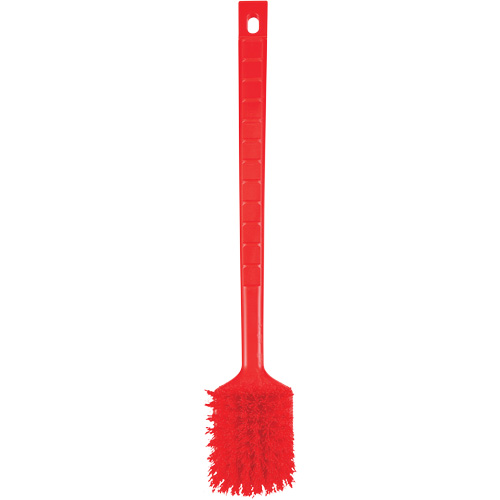 ColorCore Long Handle Brush, Stiff Bristles, 20" Long, Red Rideout Tool & Machine Inc.