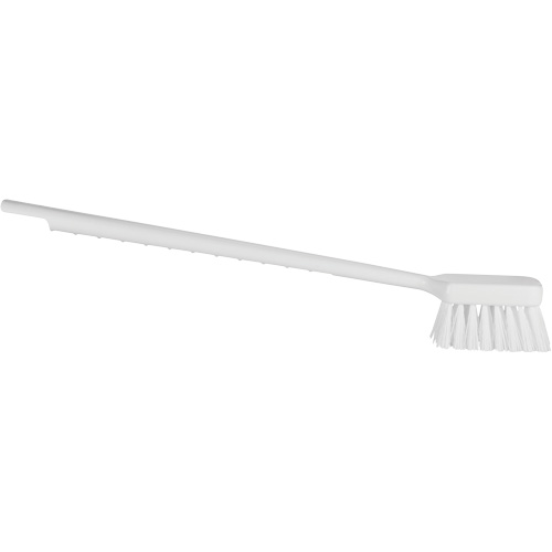 ColorCore Long Handle Brush, Stiff Bristles, 20" Long, White Rideout Tool & Machine Inc.