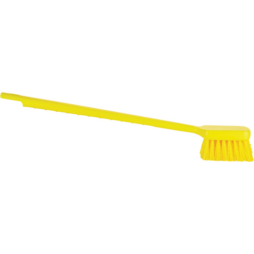 Brosse &agrave; manche long ColorCore, Soies Ferme, Longueur de 20", Jaune Rideout Tool & Machine Inc.