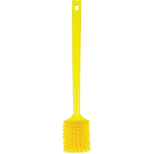 Brosse &agrave; manche long ColorCore, Soies Ferme, Longueur de 20", Jaune Rideout Tool & Machine Inc.