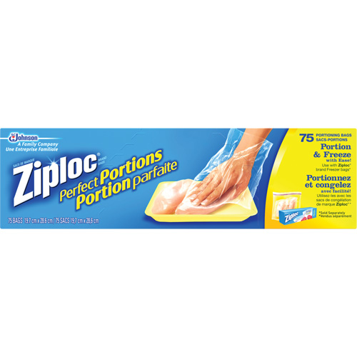 Sacs &agrave; portions Ziploc Rideout Tool & Machine Inc.