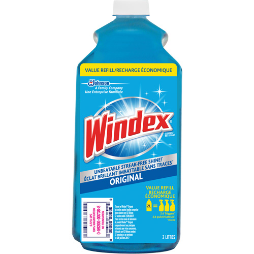 Recharge de nettoyant pour vitres Windex, 2 L, Bouteille Rideout Tool & Machine Inc.