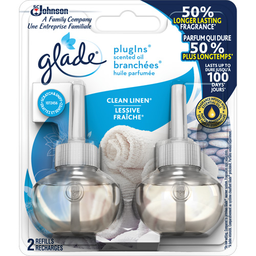 Glade&reg; PlugIns&reg; Scented Oil Refills, Clean Linen&reg;, Cartridge Rideout Tool & Machine Inc.