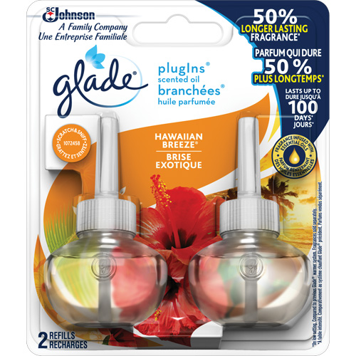 Glade&reg; PlugIns&reg; Scented Oil Refills, Hawaiian Breeze&reg;, Cartridge Rideout Tool & Machine Inc.