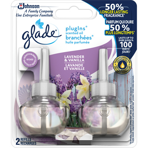 Glade&reg; PlugIns&reg; Scented Oil Refills, Lavender & Vanilla, Cartridge Rideout Tool & Machine Inc.