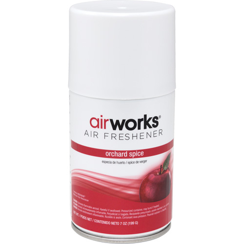 AirWorks&reg; Metered Air Fresheners, Orchard Spice, Aerosol Can Rideout Tool & Machine Inc.