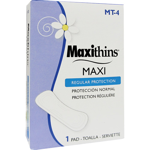 Serviettes hygi&eacute;niques Maxithins Rideout Tool & Machine Inc.