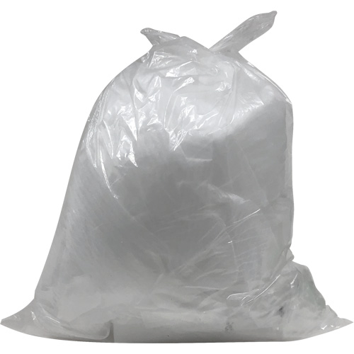 Sacs &agrave; d&eacute;chets de calibre industriel, T-Fort, 26" la x 36" lo, 1,2 mil, Transparent, Capacit&eacute; 45 L (12 gal.) Rideout Tool & Machine Inc.