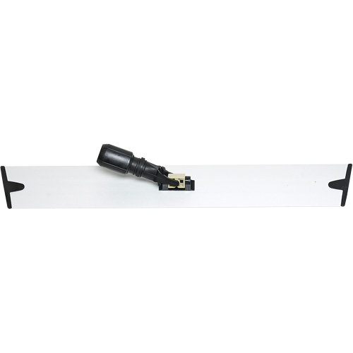 Support de vadrouille &agrave; &eacute;pousseter en microfibres &agrave; boucles et crochets, 24", Aluminium Rideout Tool & Machine Inc.