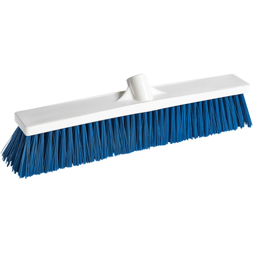 Balai-brosse pour le service alimentaire, Crins Moyen, 24", Polyester, Blanc Rideout Tool & Machine Inc.