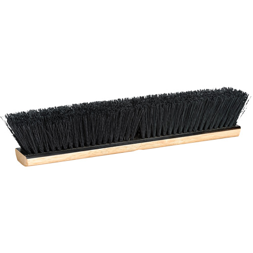 Push Broom Head, 24", Medium, PVC/Tampico Bristles Rideout Tool & Machine Inc.
