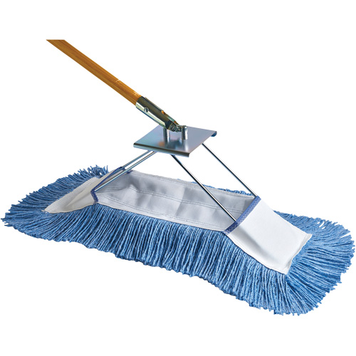 G-Stat Dust Mop, Slip On Style, Yarn, 36" L x 5" W Rideout Tool & Machine Inc.