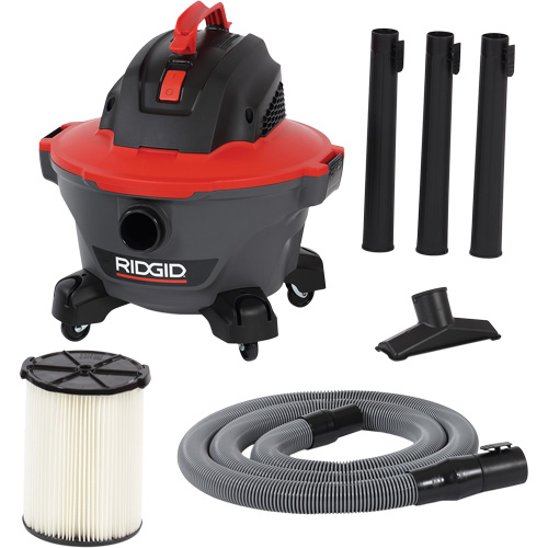 RT0600 NXT Wet/Dry Vac, Wet-Dry, 4.25 HP, 6 US Gal. (22.7 Litres) Rideout Tool & Machine Inc.