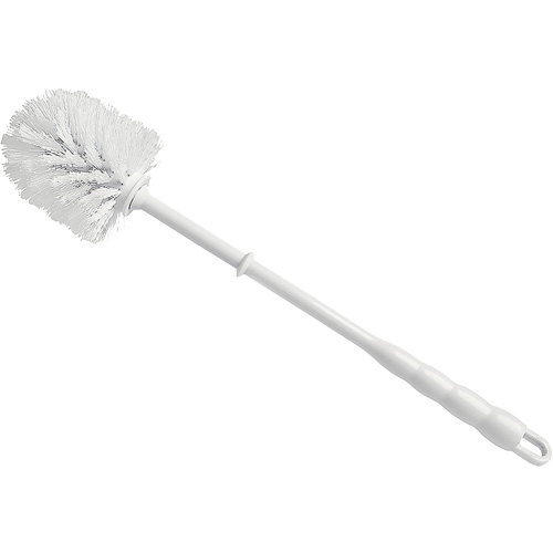 Brosse &agrave; cuvettes, 15-1/2" l, Soies Polypropyl&egrave;ne, Rouge/Blanc Rideout Tool & Machine Inc.