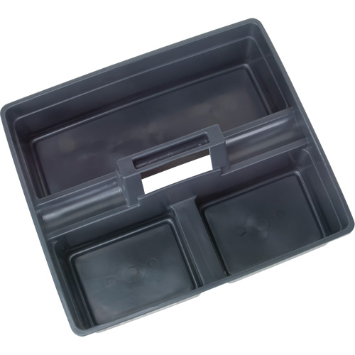Tool Caddy, 6.75" x 11.75" x 4", Grey Rideout Tool & Machine Inc.