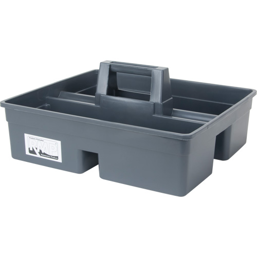 Tool Caddy, 6.75" x 11.75" x 4", Grey Rideout Tool & Machine Inc.