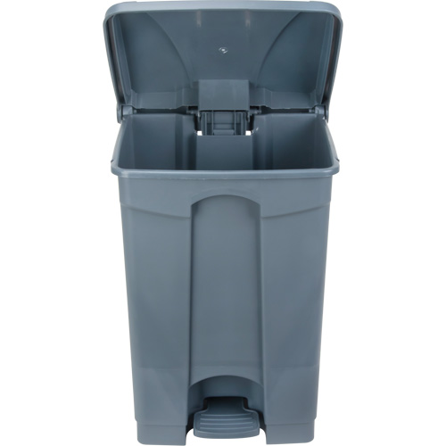 Poubelle &agrave; p&eacute;dale, Plastique, Capacit&eacute; 12 gal. US Rideout Tool & Machine Inc.