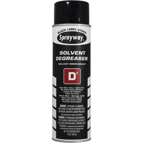 Solvant d&eacute;graissant D2, Canette a&eacute;rosol Rideout Tool & Machine Inc.