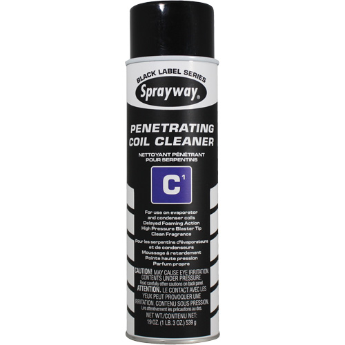 Nettoyant p&eacute;n&eacute;trant pour serpentins C1, 19 oz liq., Canette a&eacute;rosol Rideout Tool & Machine Inc.