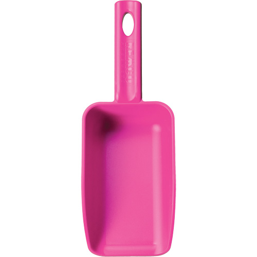 Mini Hand Scoop, Plastic, Pink, 16 oz. Rideout Tool & Machine Inc.
