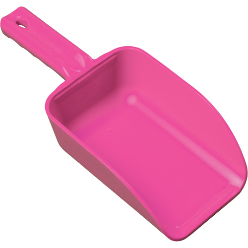 Small Hand Scoop, Plastic, Pink, 32 oz. Rideout Tool & Machine Inc.