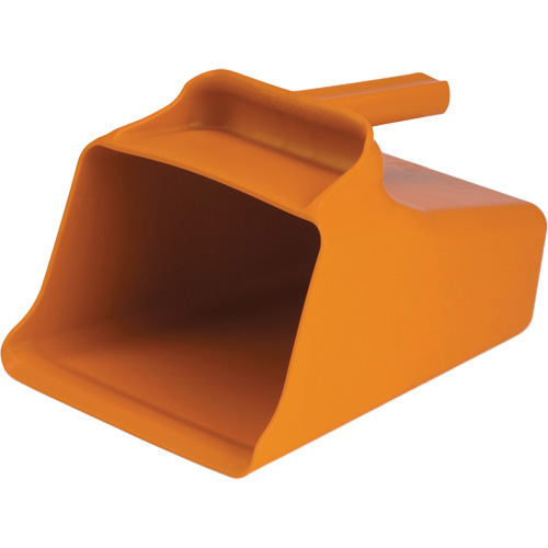 Mega Scoop, Plastic, Orange, 128 oz. Rideout Tool & Machine Inc.