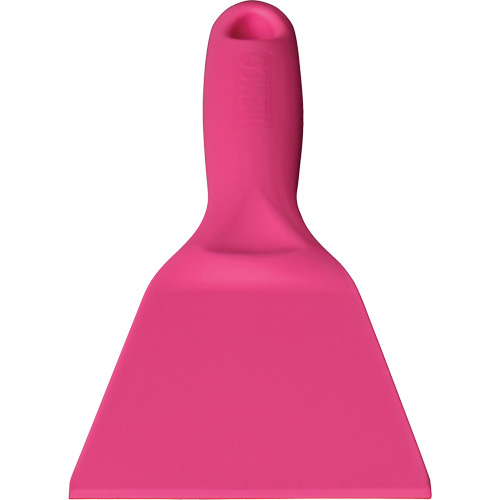 Plastic Scraper, Pink, 3" W x 8" L Rideout Tool & Machine Inc.