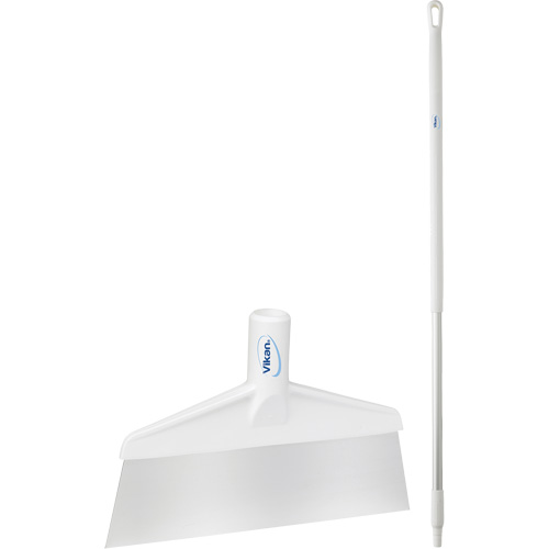 Grattoir &agrave; plancher avec manche, Blanc, 9-3/5" la x 55-9/10" lo Rideout Tool & Machine Inc.