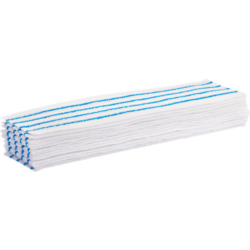 Tampon vadrouille jetable, Style Boucles et crochets, Microfibre, 18" lo x 4" la Rideout Tool & Machine Inc.