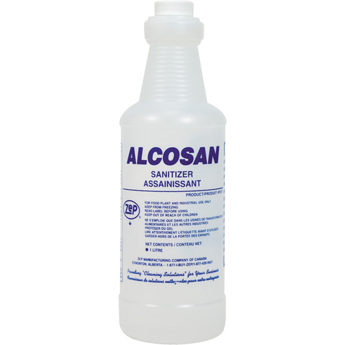 Alcosan Surface Sanitizer, 1 L, Bottle Rideout Tool & Machine Inc.