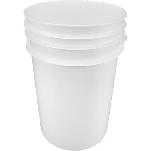 Seau robuste, Plastique, 6 gal. Rideout Tool & Machine Inc.