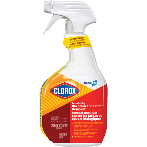 Disinfecting Bio Stain & Odour Remover, 946 ml, Trigger Bottle Rideout Tool & Machine Inc.