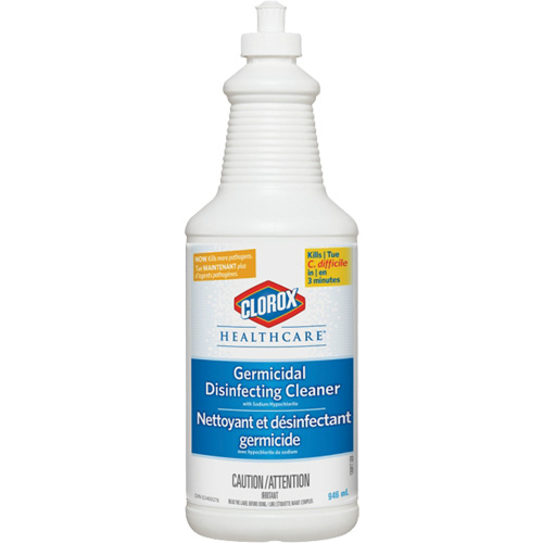 Healthcare&reg; Germicidal Cleaner, 946 ml, Trigger Bottle Rideout Tool & Machine Inc.