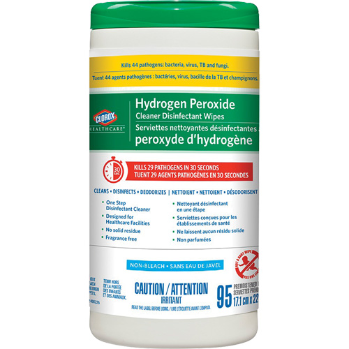 Healthcare&reg; Hydrogen Peroxide Cleaner Disinfecting Wipes, 95 Count Rideout Tool & Machine Inc.