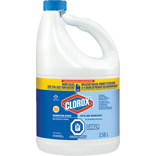 Disinfecting Liquid Bleach, 3.5 L, Jug Rideout Tool & Machine Inc.