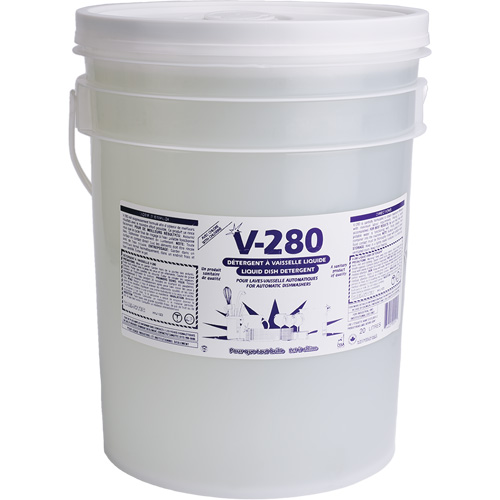 Dish Detergent for Automatic Dishwashers, Liquid, 20 L Rideout Tool & Machine Inc.