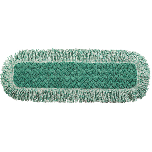 Tampon avec frange pour vadrouille &agrave; &eacute;pousseter Hygen, Style Boucles et crochets, Microfibre, 27-1/2" lo x 9" la Rideout Tool & Machine Inc.