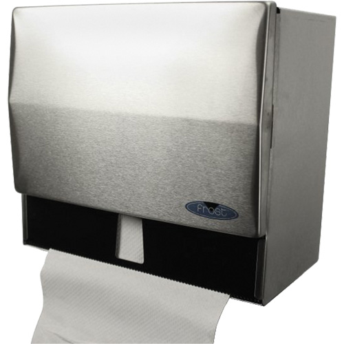 Distributeur d'essuie-mains universel, Manuel, 10,5" la x 6,75" p x 9,5" h Rideout Tool & Machine Inc.