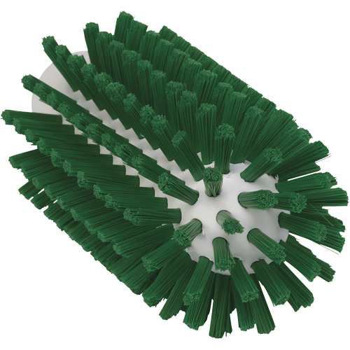 2.5" Brush, Stiff Bristles, 5-3/5" Long, Green Rideout Tool & Machine Inc.