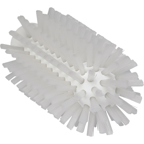 2.5" Brush, Stiff Bristles, 5-3/5" Long, White Rideout Tool & Machine Inc.