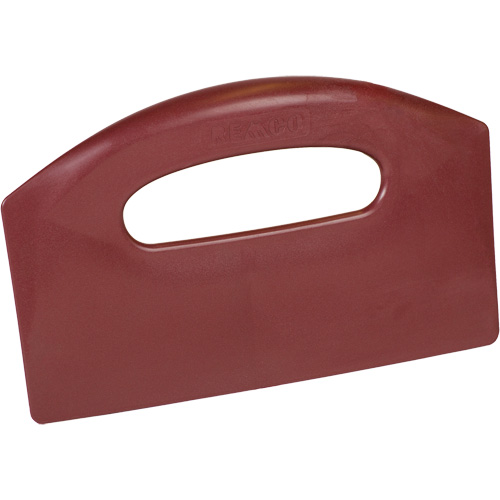 Grattoir de paillasse perceptible par d&eacute;tecteur de m&eacute;tal, Rouge, 8-1/2" la x 5-1/4" lo Rideout Tool & Machine Inc.
